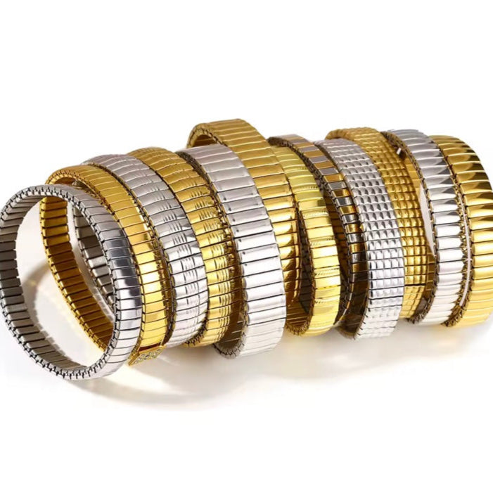Ατσάλινο Γυναικείο Βραχιόλι - Zalla Bracelet (χρυσό, ασημί)