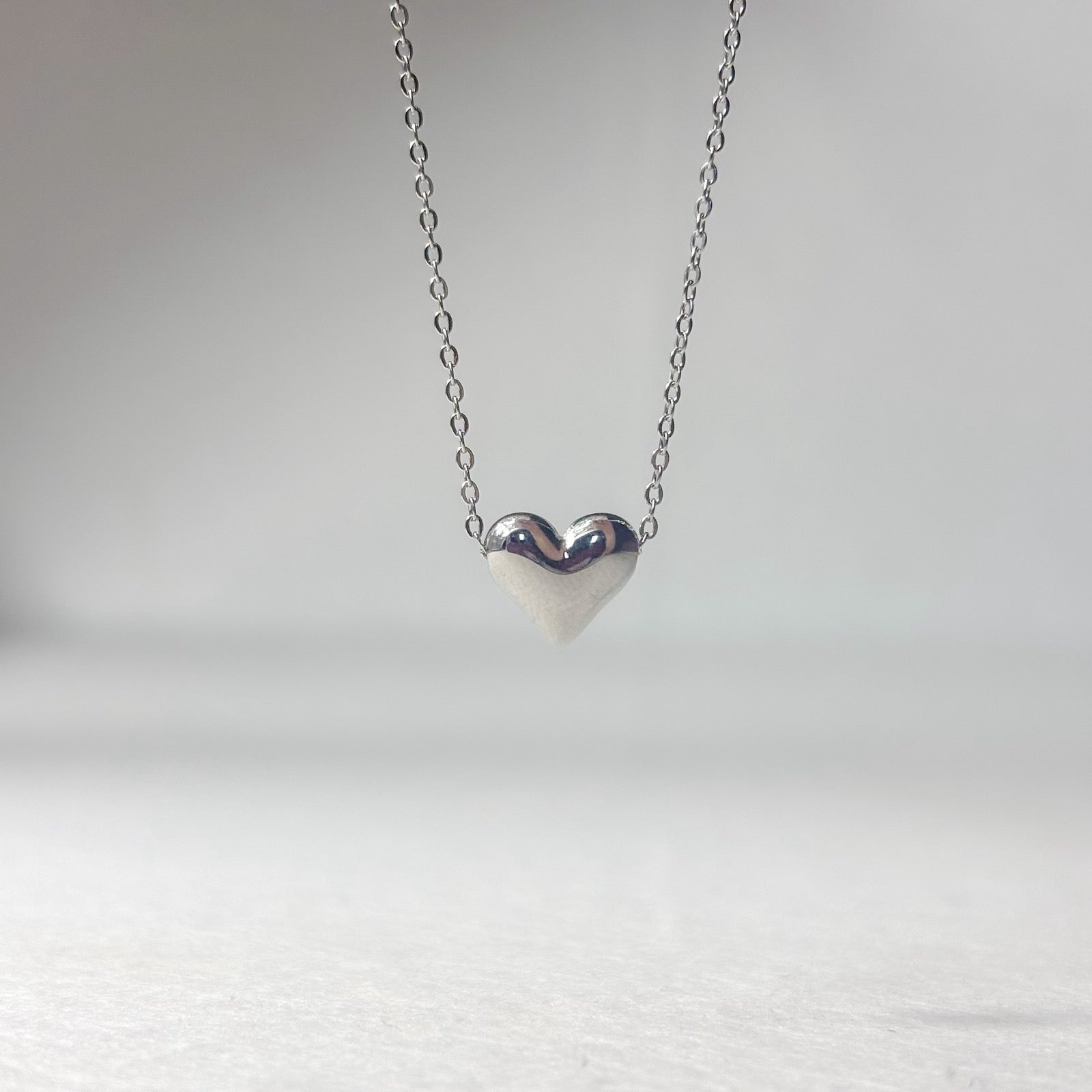 Γυναικείο Ατσάλινο Κολιέ Με Καρδιά - Shirbin Necklace (χρυσό, ασημί)