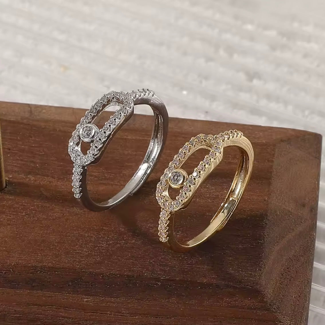 Γυναικείο Ατσάλινο Δαχτυλίδι - Ibiza Ring (χρυσό, ασημί)