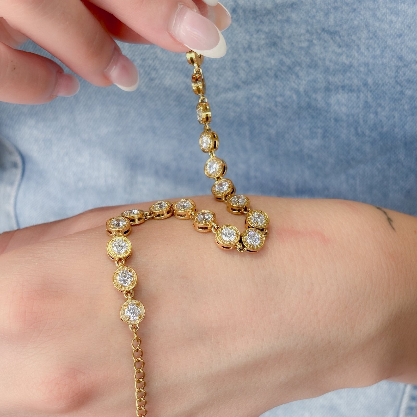 Ατσάλινο Γυναικείο Βραχιόλι - Nayba Bracelet (χρυσό, ασημί)
