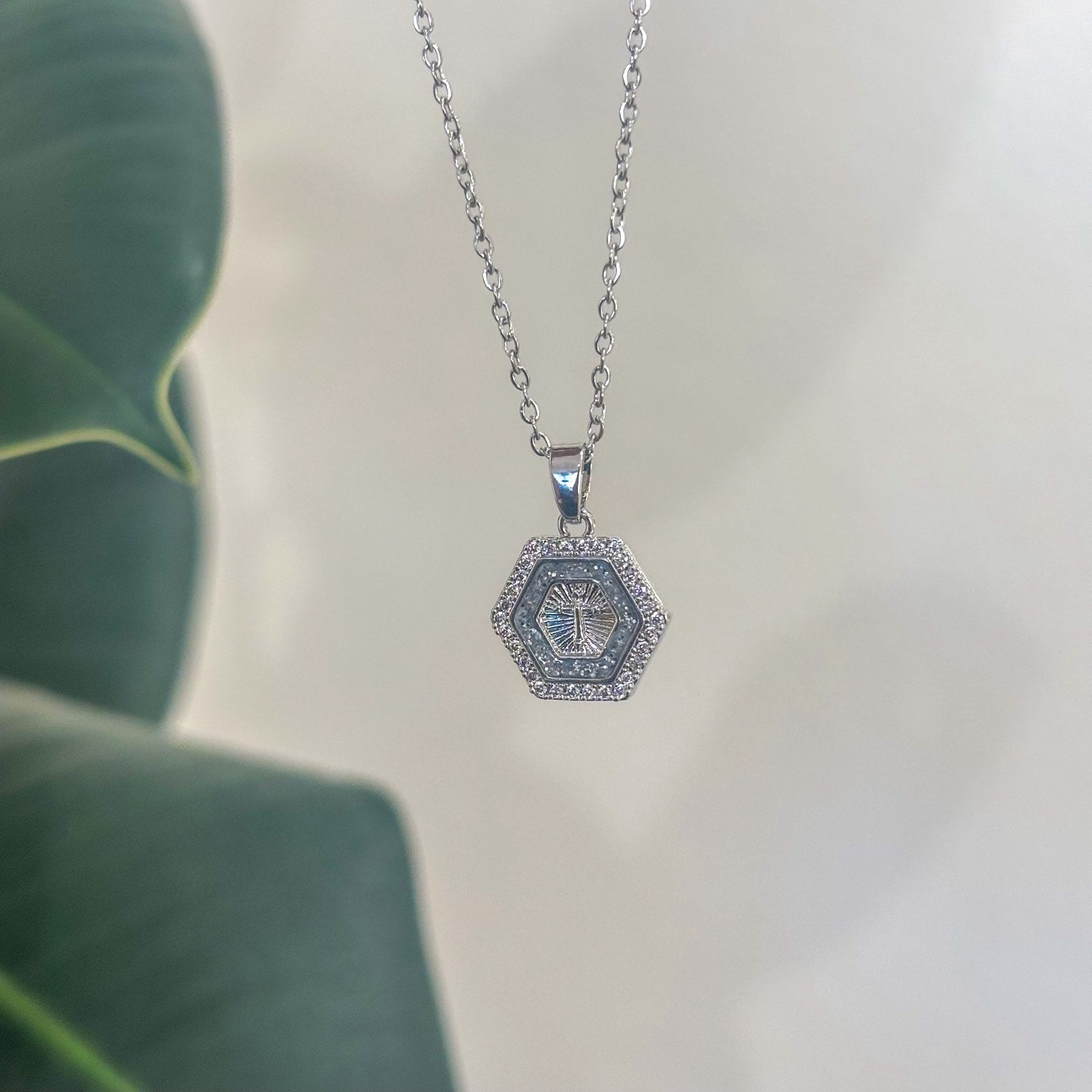 Ατσάλινο Κολιέ Με Σταυρό - Rutsi Cross Necklace