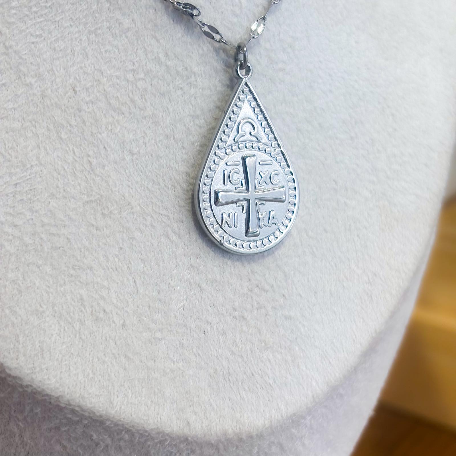 Ατσάλινο Κολιέ Με Σταυρό - Adami Cross Necklace