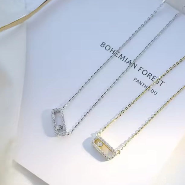 Γυναικείο Ατσάλινο Κολιέ - Baku Necklace (χρυσό, ασημί)