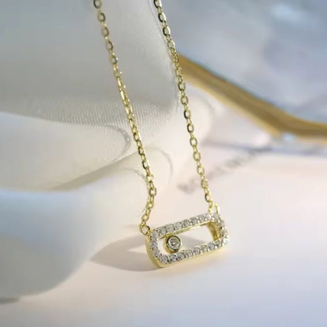 Γυναικείο Ατσάλινο Κολιέ - Baku Necklace (χρυσό, ασημί)