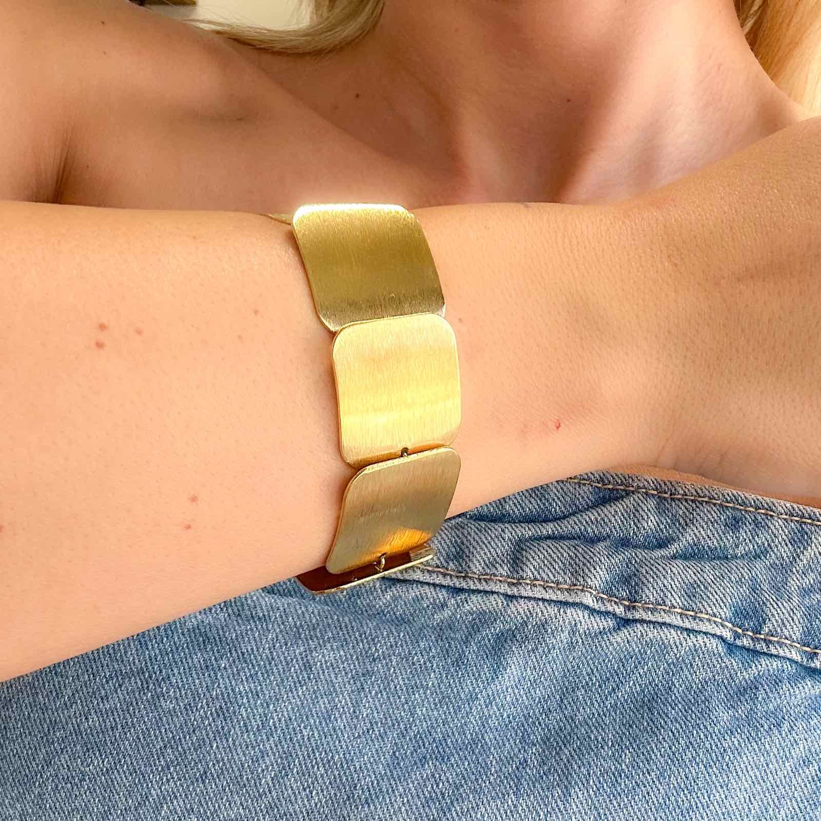 Γυναικείο Ατσάλινο Βραχιόλι - Lokken Bracelet (χρυσό, ασημί)