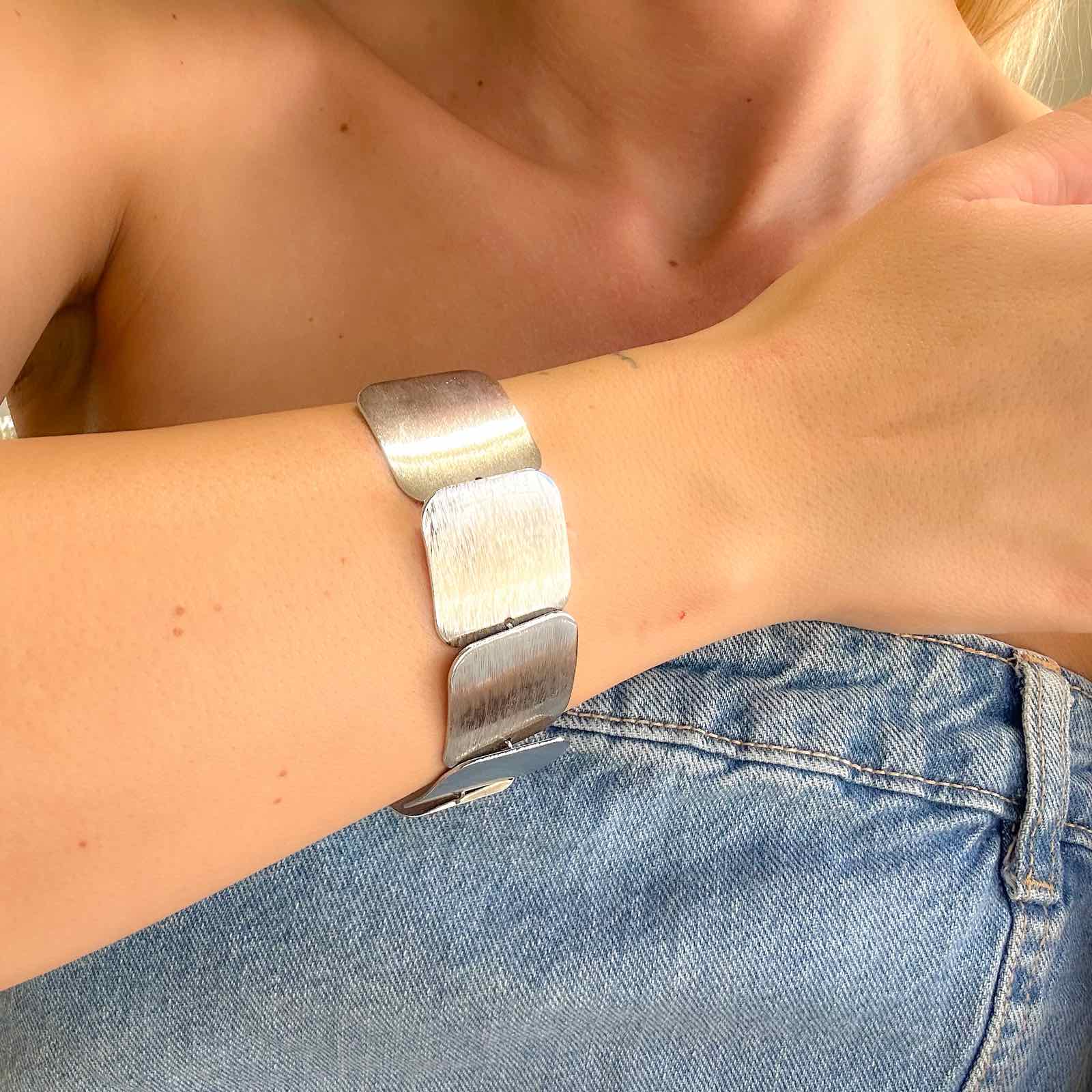 Γυναικείο Ατσάλινο Βραχιόλι - Lokken Bracelet (χρυσό, ασημί)