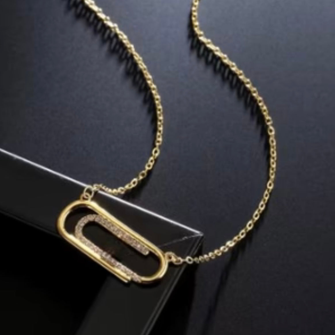 Γυναικείο Ατσάλινο Κολιέ -  Gilazi Necklace (χρυσό, ασημί)