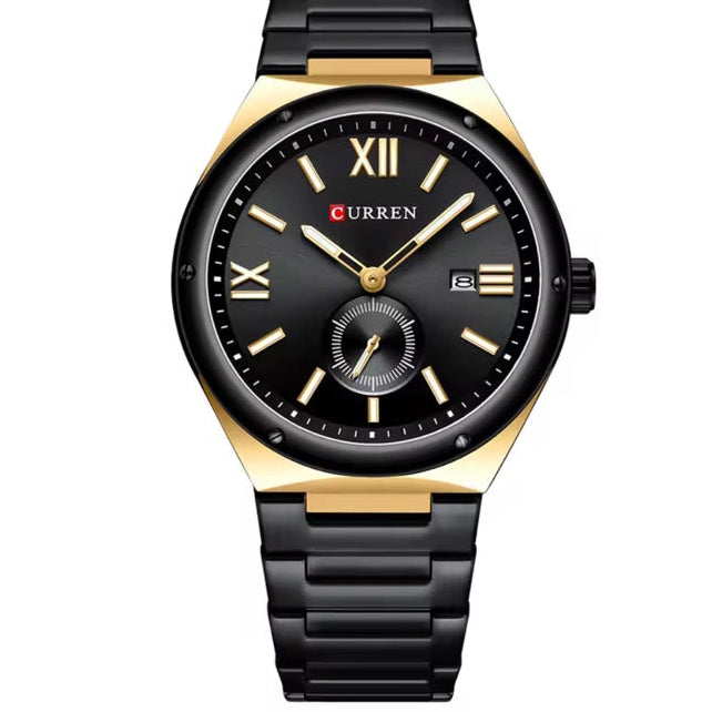 Unisex Ρολόι - CURREN M8471 BLACK GOLD