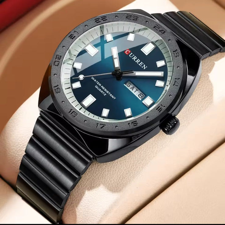 Unisex Ρολόι - CURREN M8476 BLACK GREEN