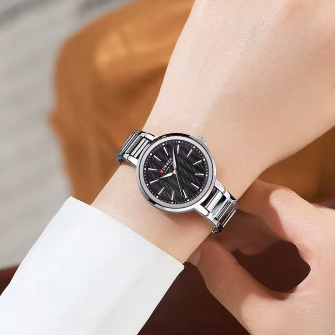 Γυναικείο Ρολόι - Curren C 9109L SILVER BLACK