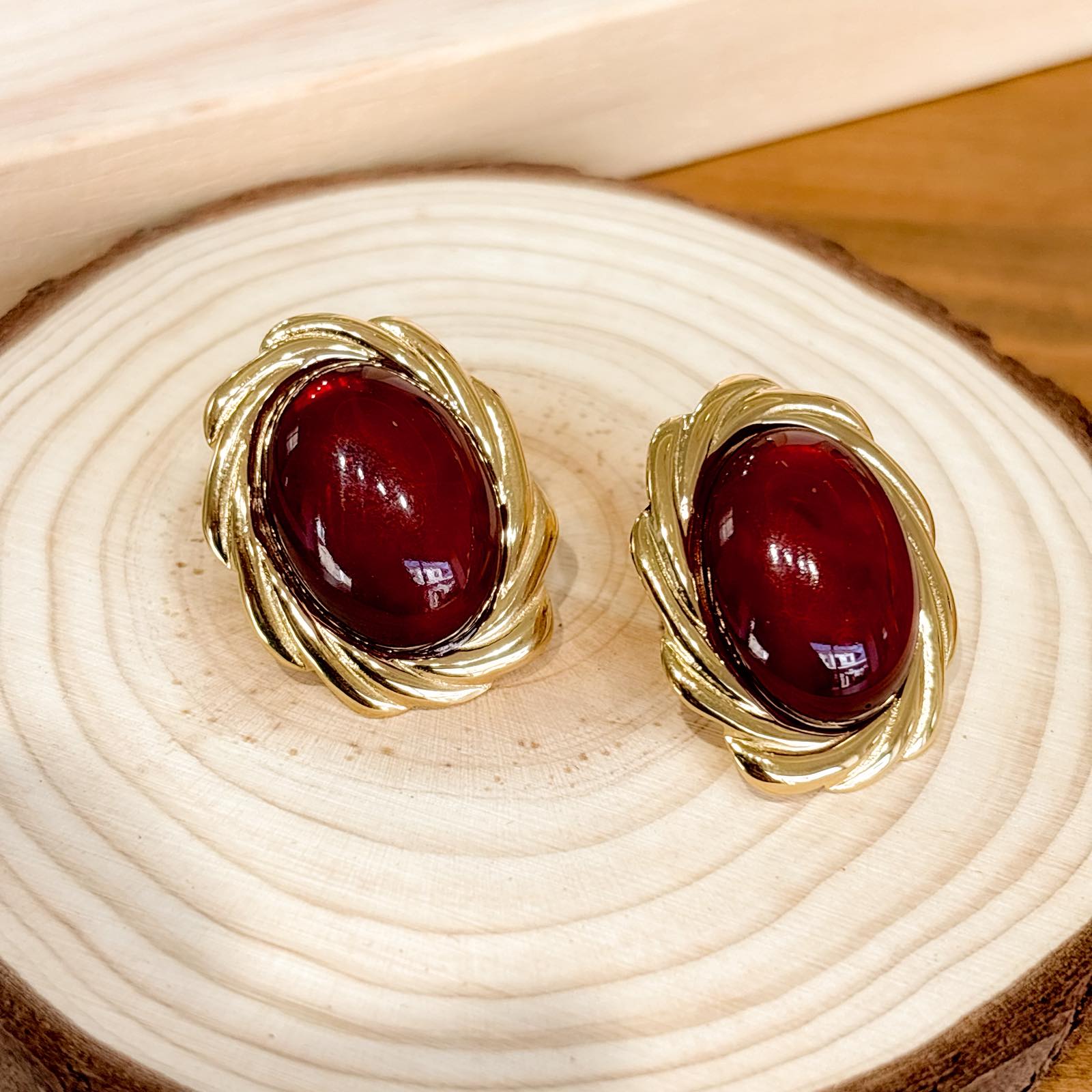 Γυναικεία Ατσάλινα Σκουλαρίκια -  Metan Earrings