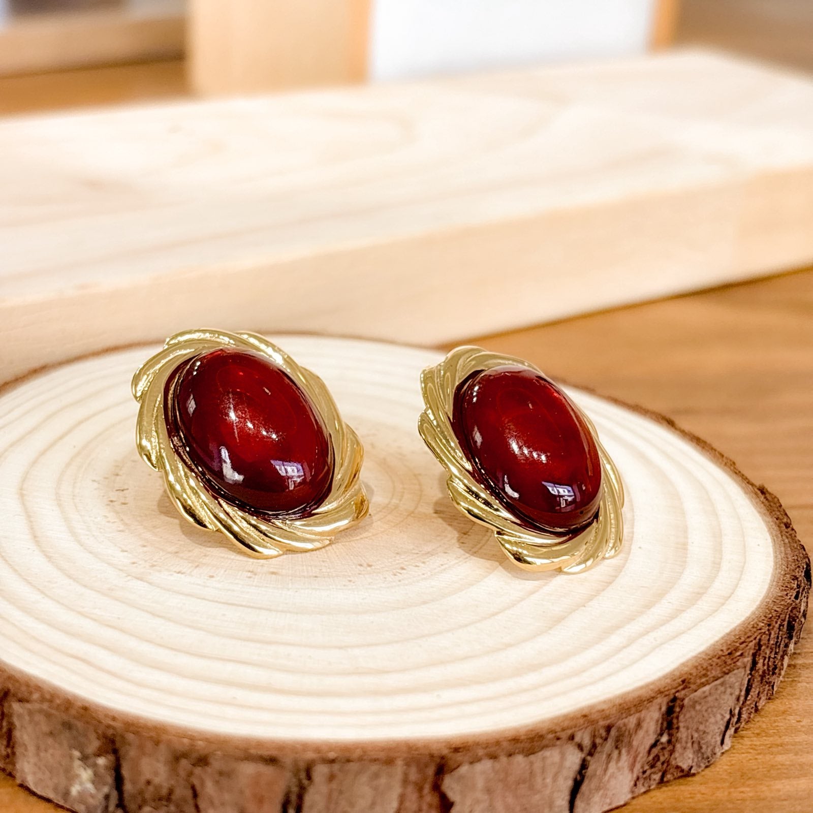 Γυναικεία Ατσάλινα Σκουλαρίκια -  Metan Earrings