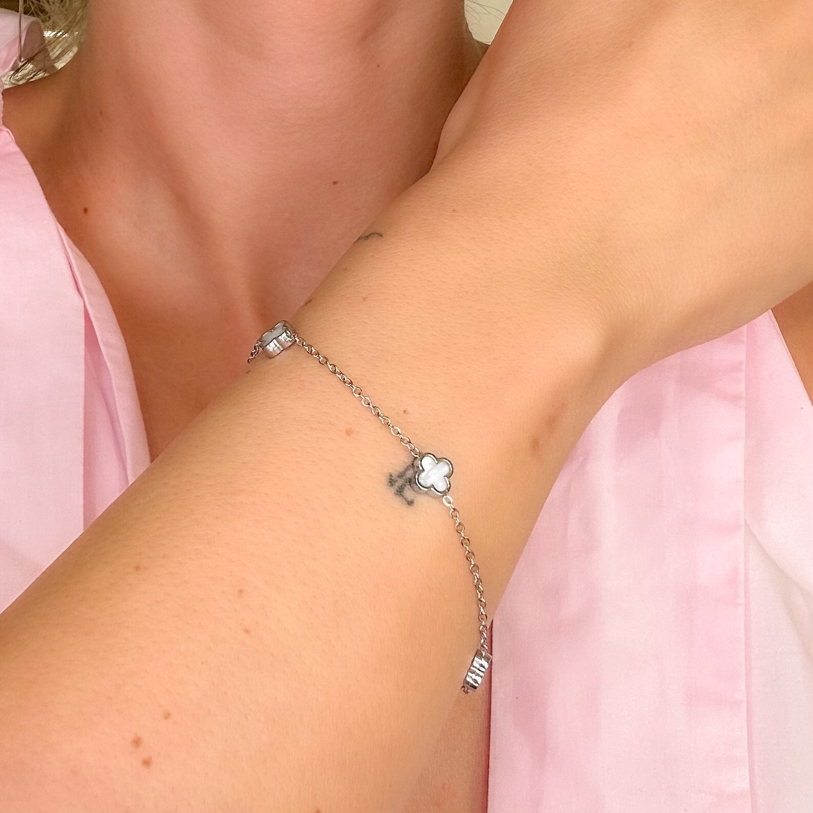 Γυναικείο Ατσάλινο Βραχιόλι Με Σταυρό - Mini Klimt Bracelet (και χρώματα)