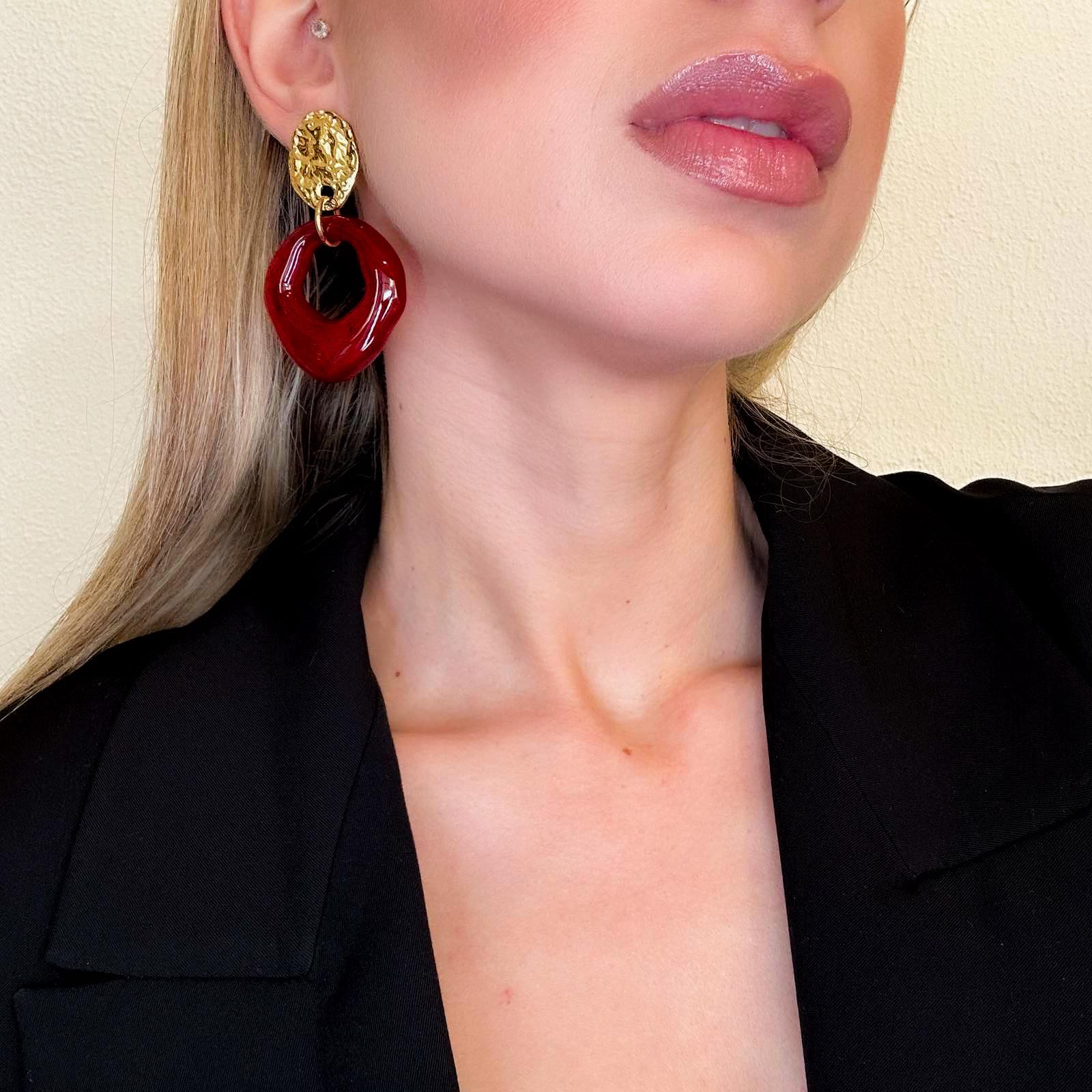 Γυναικεία Ατσάλινα Σκουλαρίκια - Foz Earrings (και χρώματα)