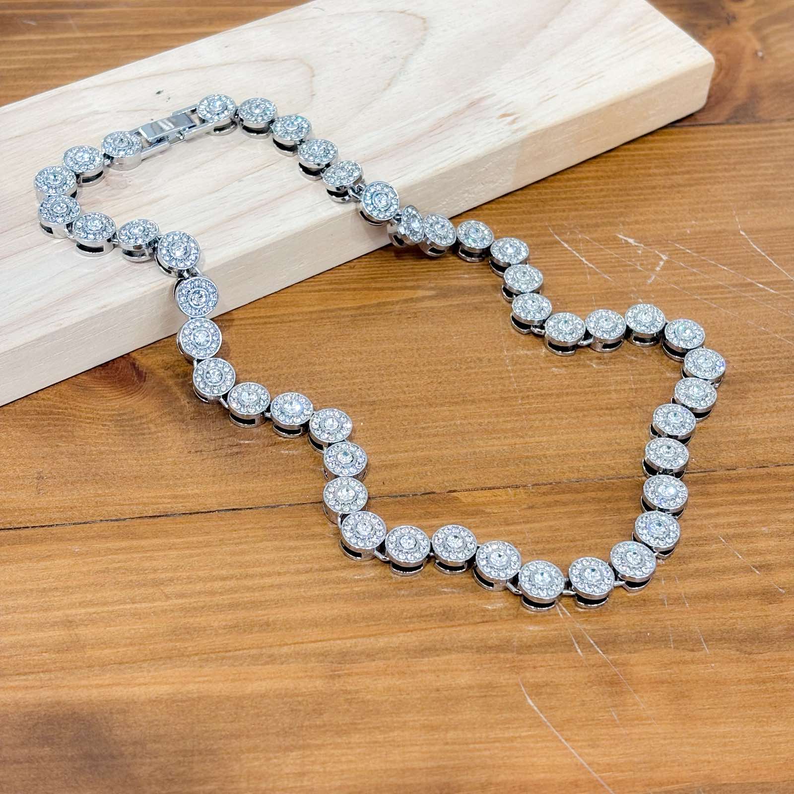 Ατσάλινο Κολιέ Ριβιέρα Με Ζιργκόν - Leon Chain