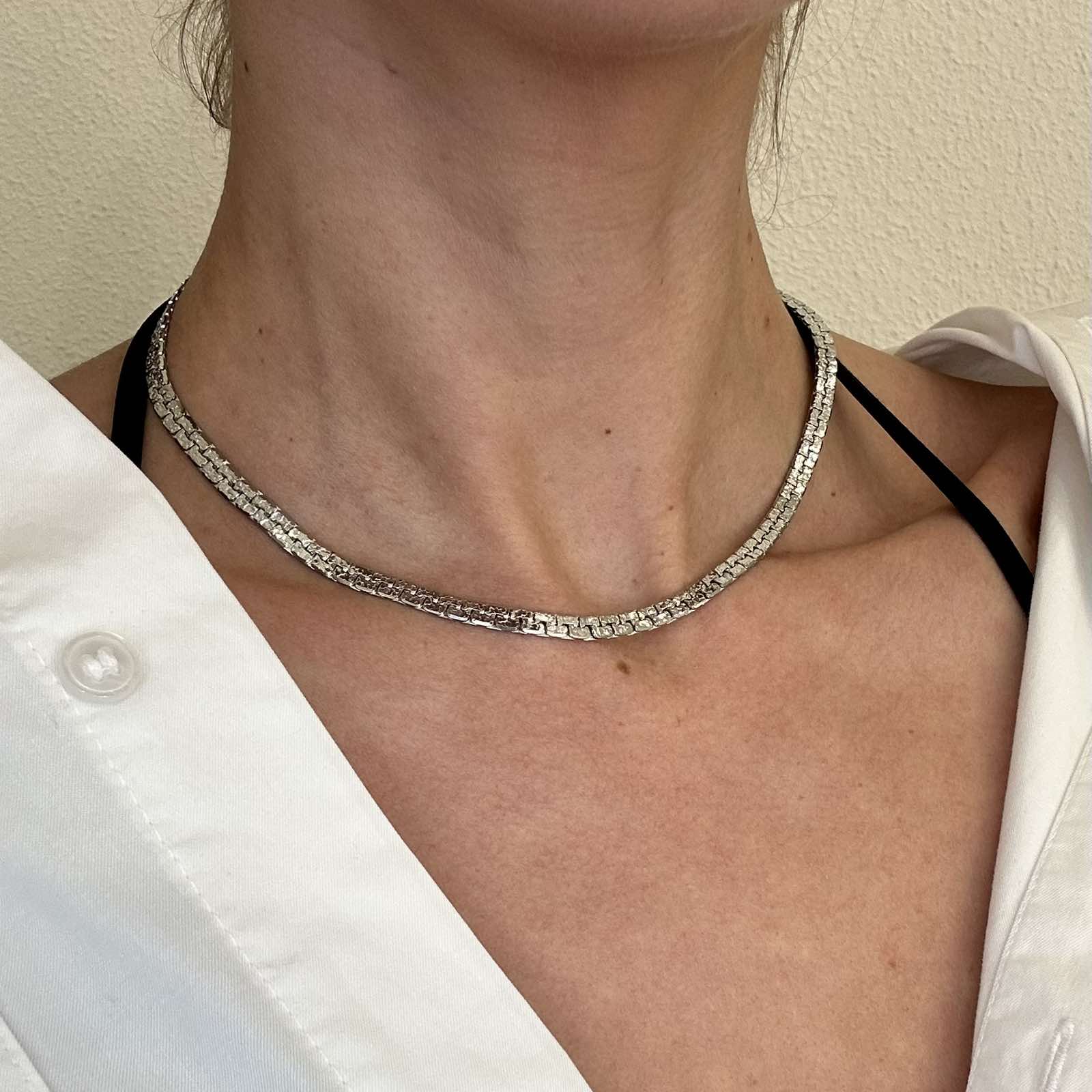 Ατσάλινη Αλυσίδα Λαιμού - Oster Necklace ( χρυσό, ασημί)