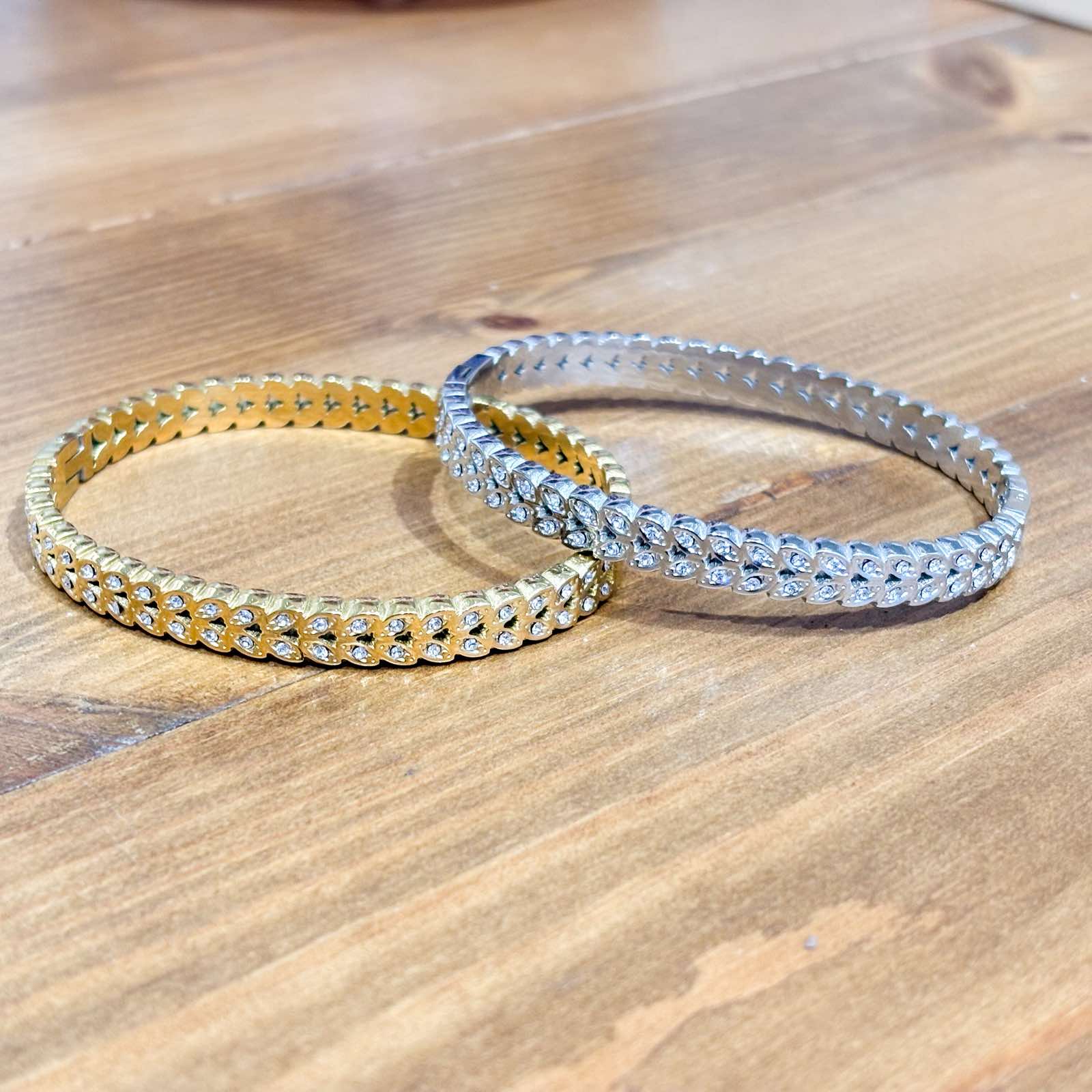 Γυναικείο Ατσάλινο Βραχιόλι - Balti Bracelet (χρυσό, ασημί)