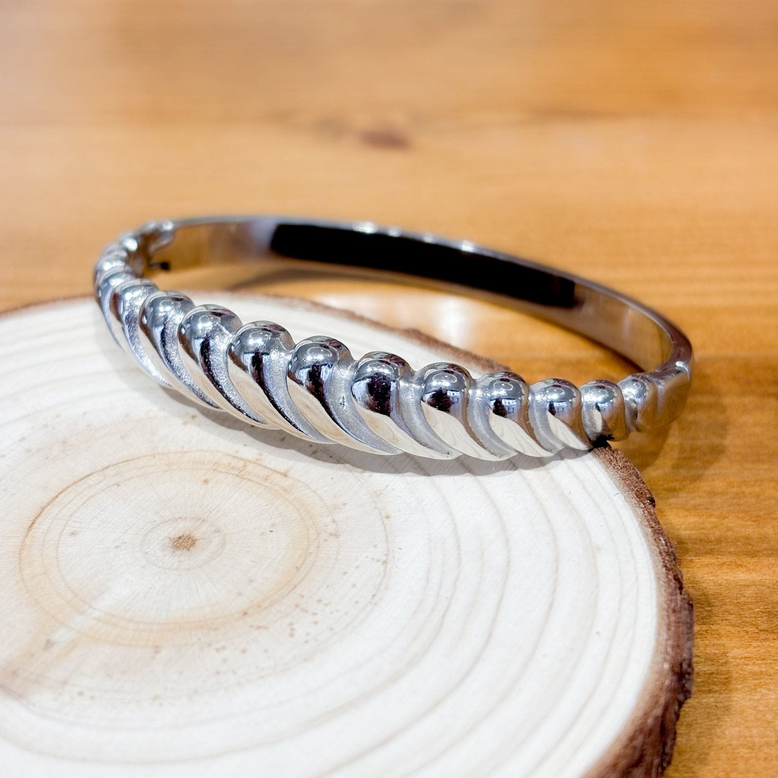 Γυναικείο Ατσάλινο Βραχιόλι - Pisky Bracelet (χρυσό, ασημί)