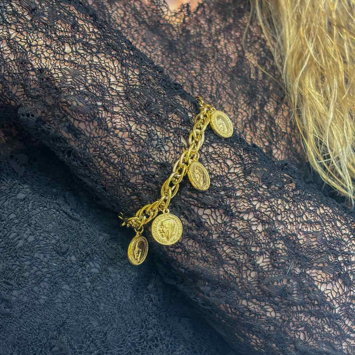 Γυναικείο Ατσάλινο Βραχιόλι - Lysianka Bracelet (χρυσό, ασημί)