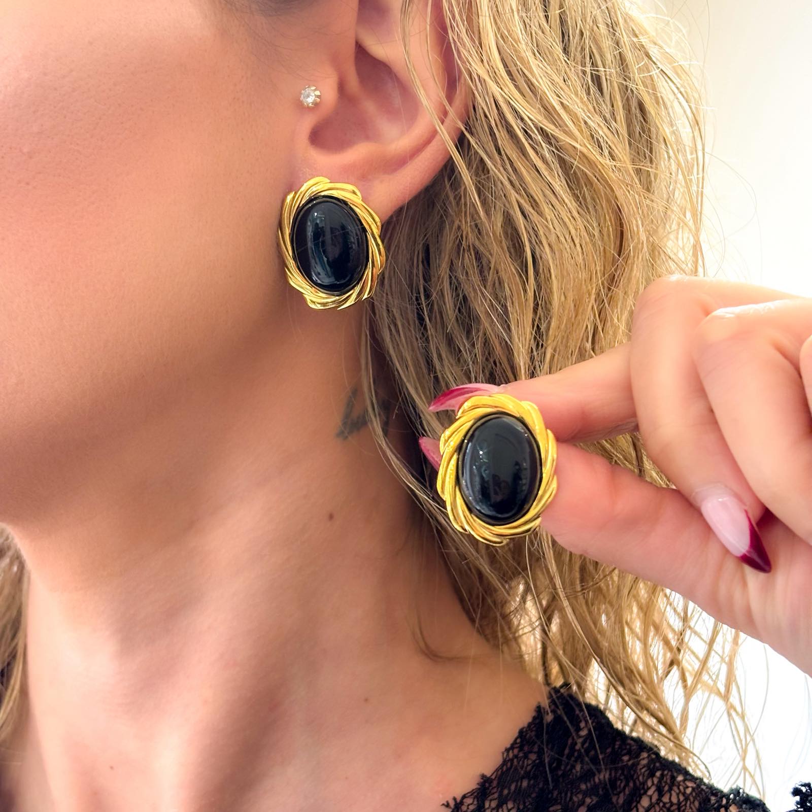 Γυναικεία Ατσάλινα Σκουλαρίκια -  Treviso Earrings