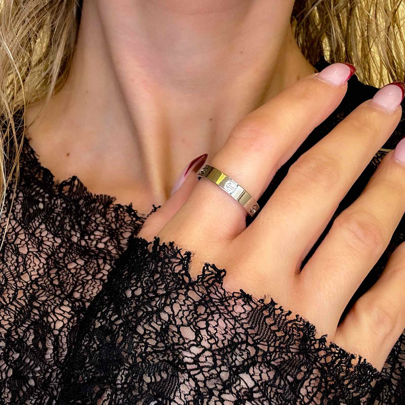 Γυναικείο Ατσάλινο Δαχτυλίδι - Calypso Ring ( χρυσό, ασημί)