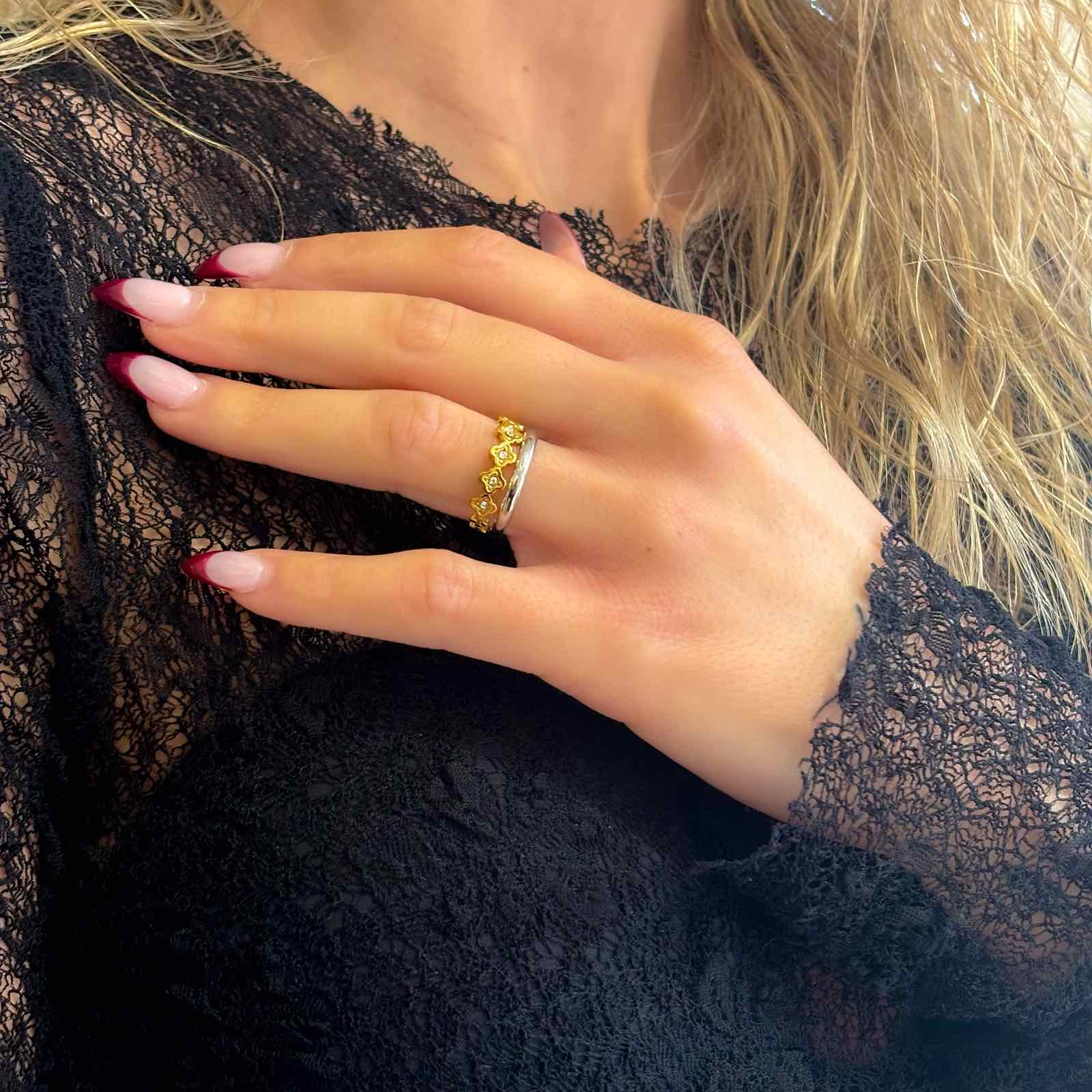 Γυναικείο Ατσάλινο Δαχτυλίδι - Amparo Ring