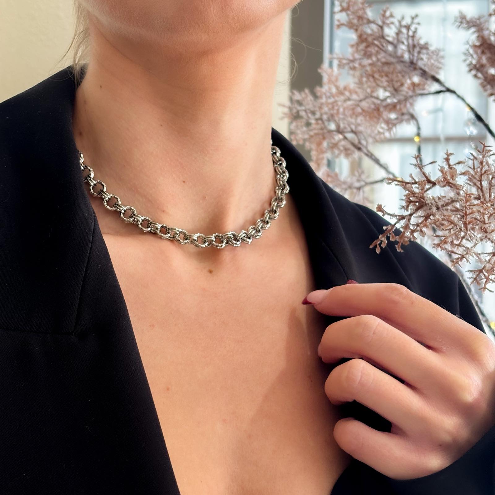 Ατσάλινη Αλυσίδα Λαιμού - Comores Necklace