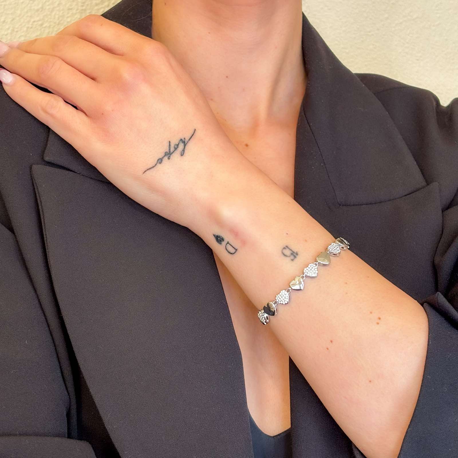 Γυναικείο Ατσάλινο Βραχιόλι Με Ζιρκόν - Kimmel Bracelet