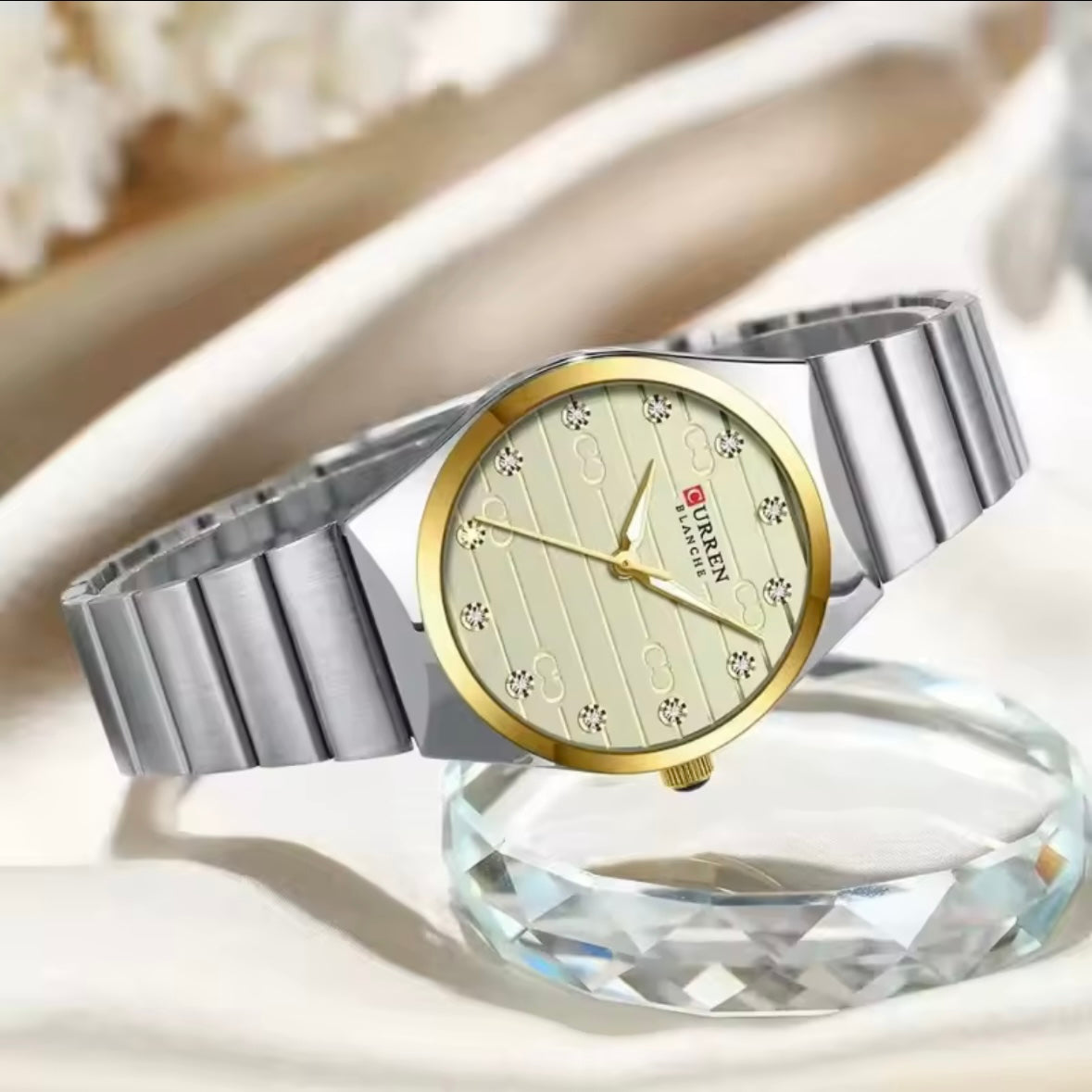 Γυναικείο Ρολόι - Curren 9110 SILVER