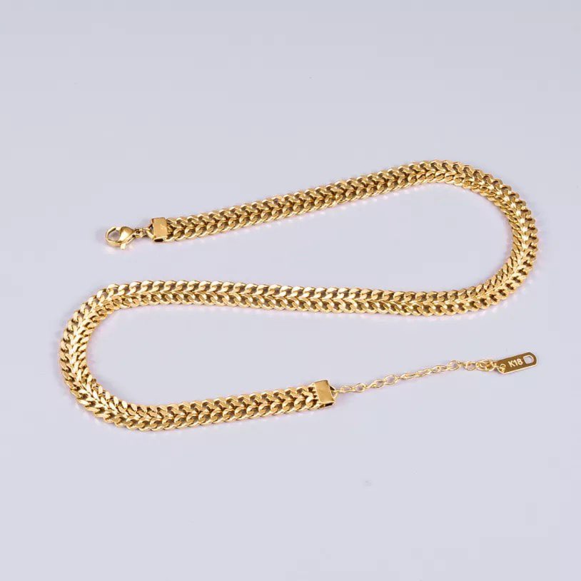 Ατσάλινη Αλυσίδα Λαιμού( Unisex)- Chain Necklace 27